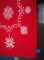 Vervaco Stamped Table Runner Cross Stitch Kit 16"X40"-White Christmas Stars